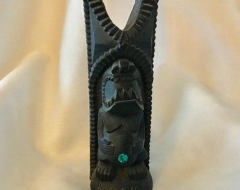 Vintage Coco Joe's Lava Resin Tiki Idols – Hawaiian Souvenir Set