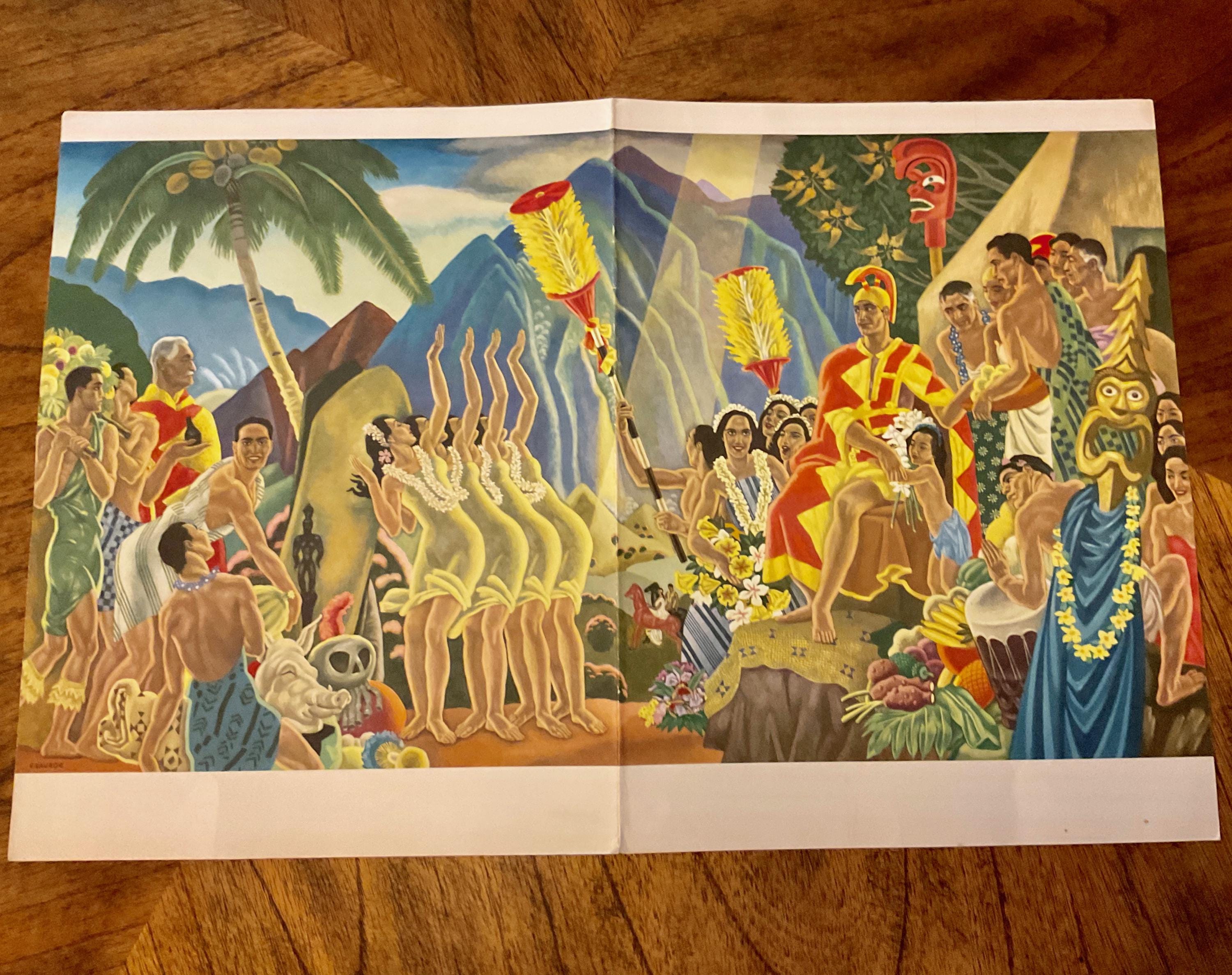 Vintage Menu Hawaii - Etsy