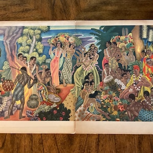 Hawaiian Menu Art - Etsy