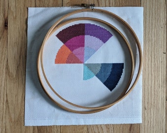 Colorwheel - Cross Stitch Pattern PDF