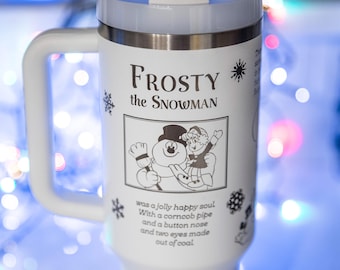 Frosty the Snowman Classic Christmas Stanley, Yeti, or Owala I Christmas Cups