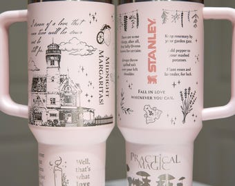 Nature and Magic Engraved Stanley, Owala, or Yeti Tumbler  Design