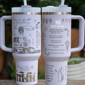 Nature and Magic Engraved Stanley, Owala, or Yeti Tumbler  Design