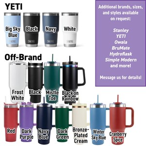 a collection of various colored and styled stainless steel tumblers, including options for both hot and cold beverages. The tumblers are available in different sizes and styles, catering to a wide range of preferences.