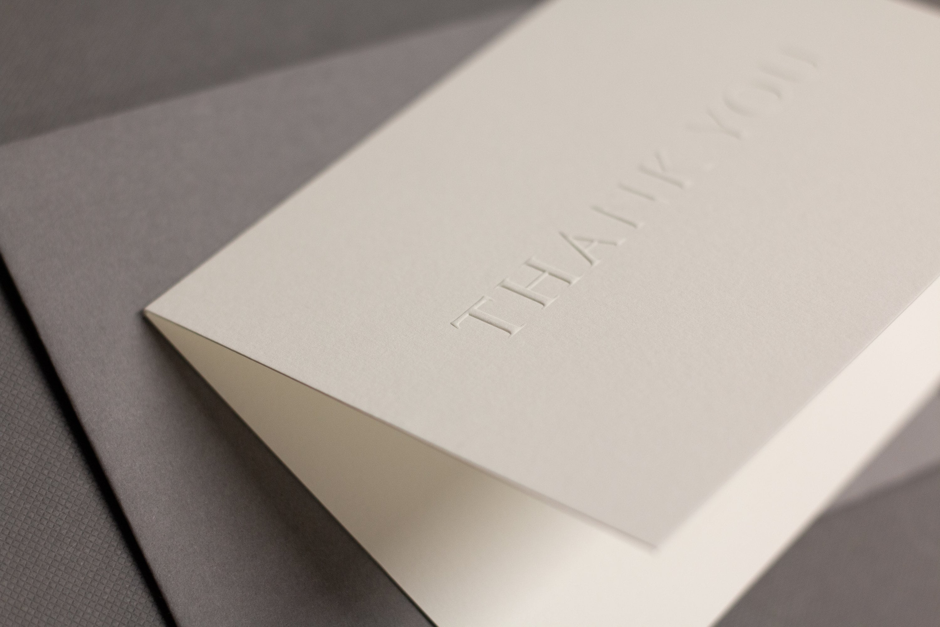 Embossed Thank You Cards Set of 6 Etsy UK