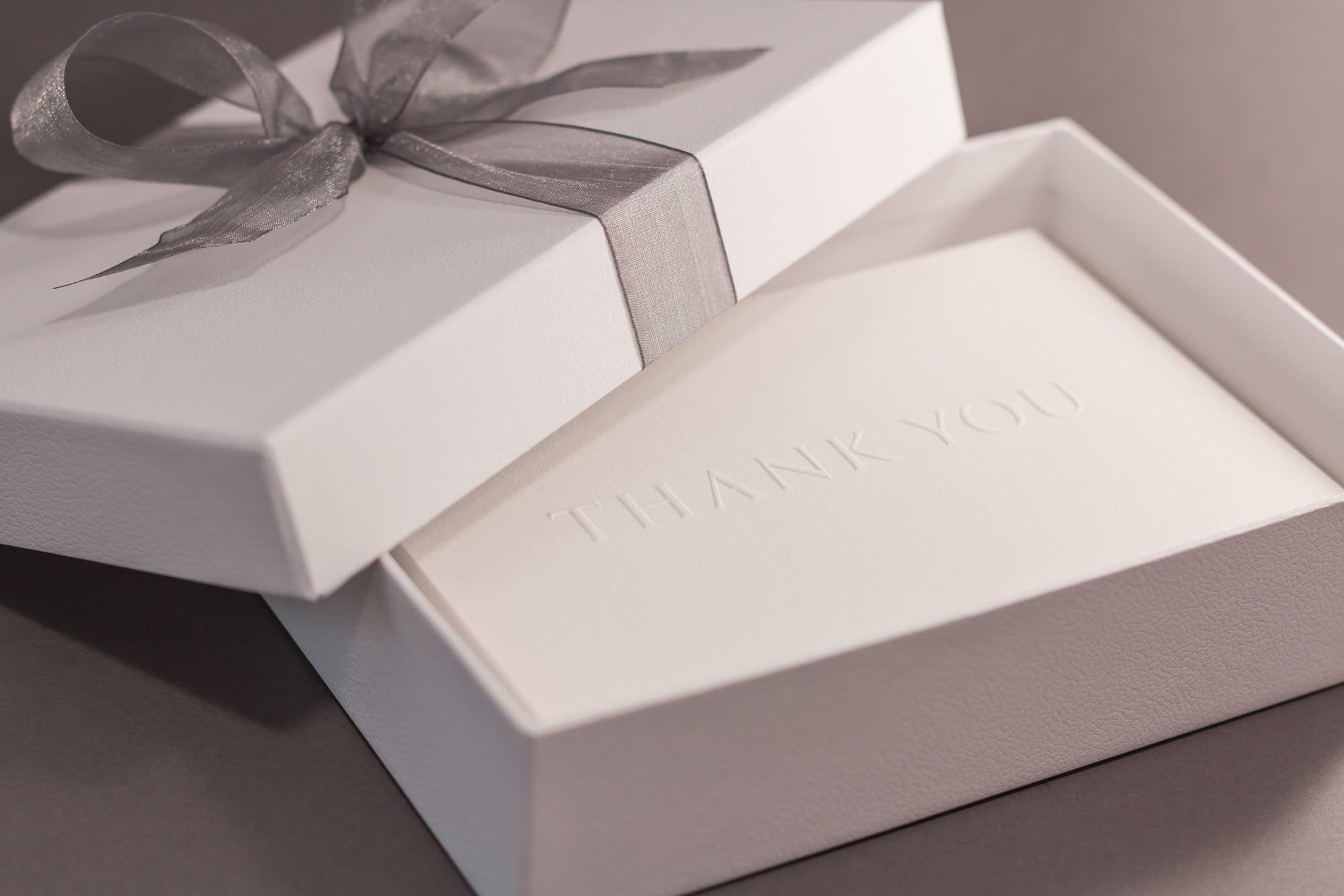 Embossed Thank You Cards Gift Set Etsy UK
