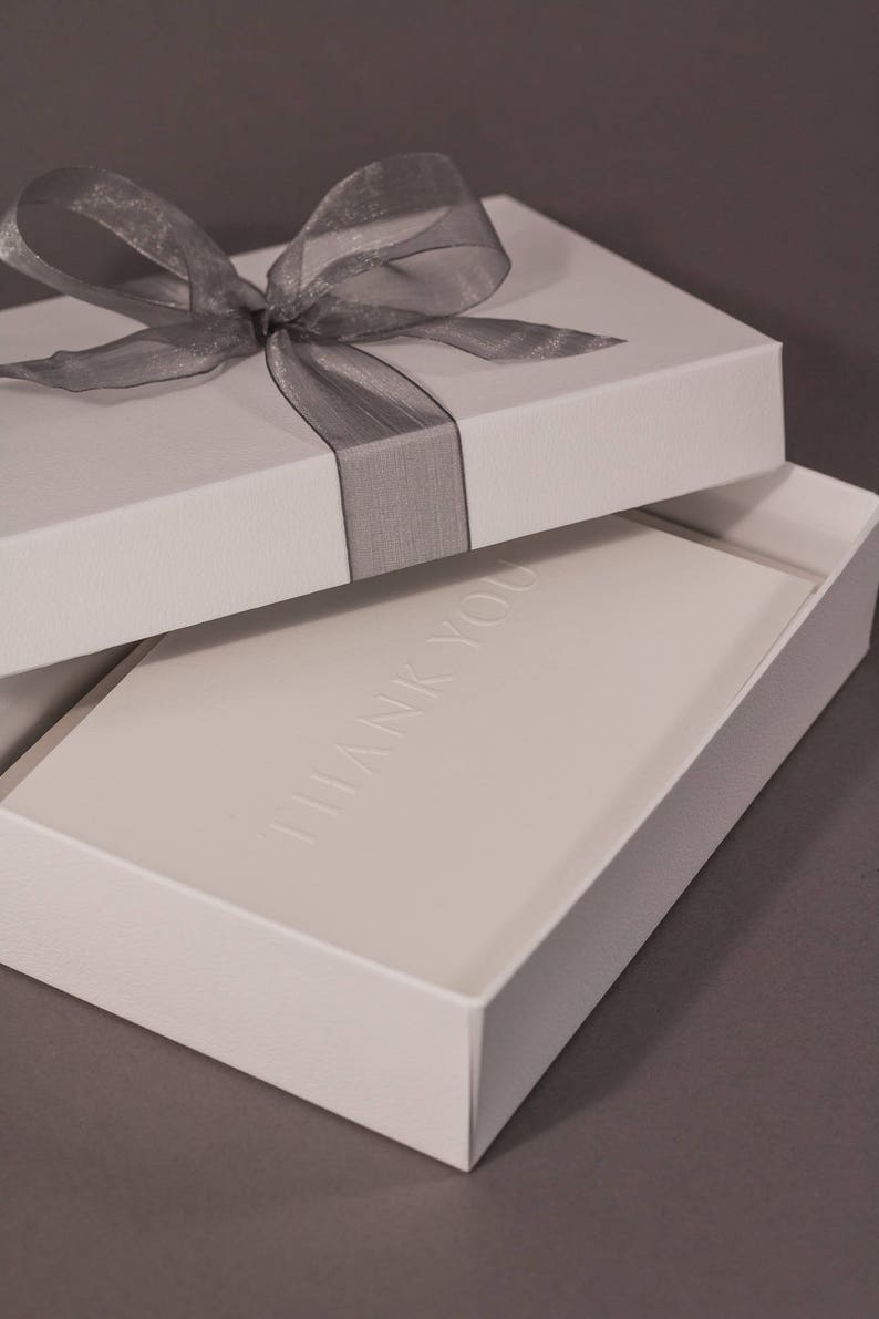 Embossed Thank You Cards Gift Set Etsy UK