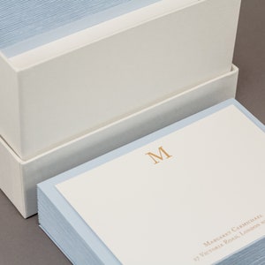 Cartes de correspondance/cartes de correspondance/papeterie/cadeau personnalisées monogramme Caslon