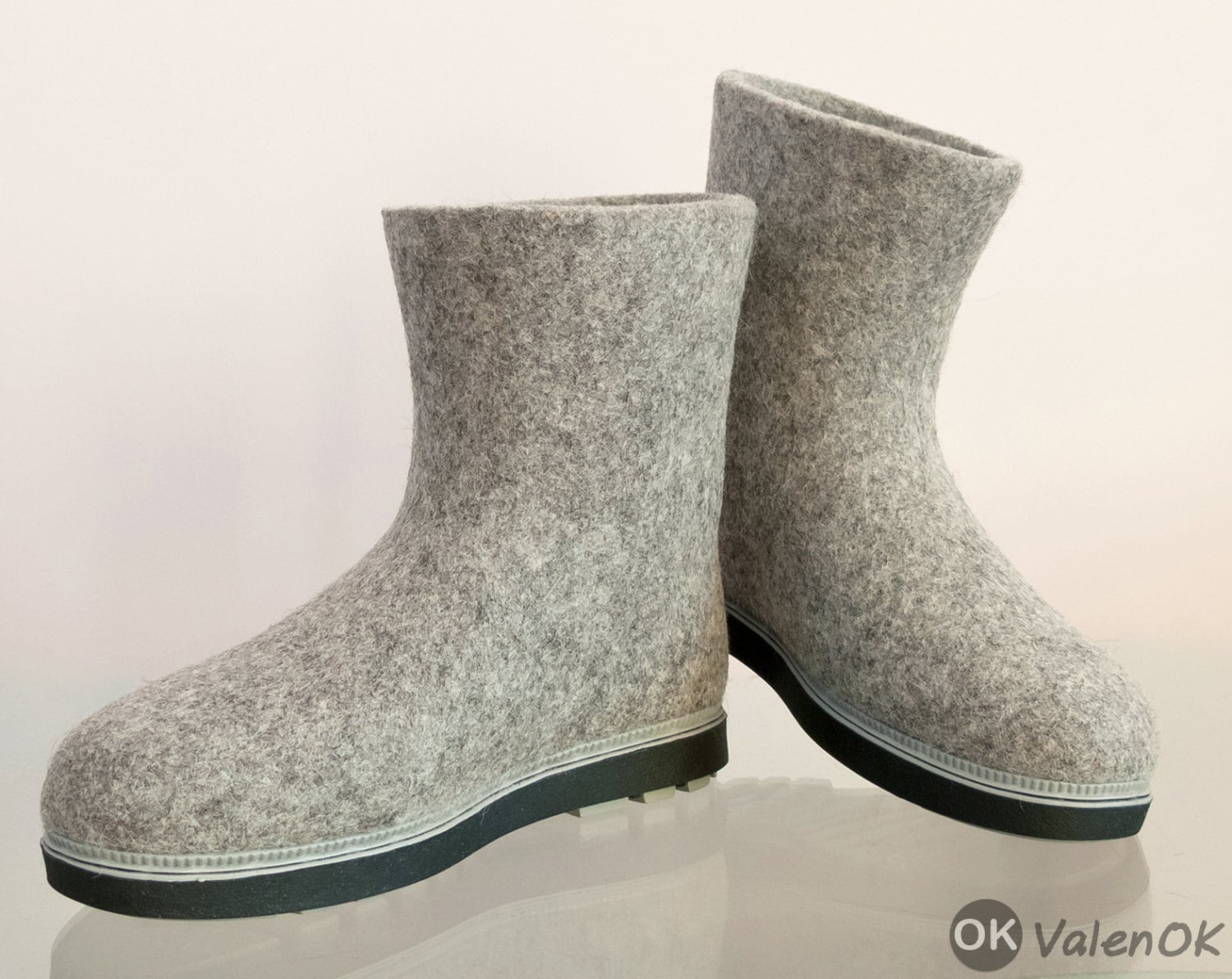 Handmade Winter Felted Booties Felted Boots simply Etsy