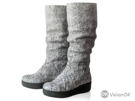 knee high warm winter boots