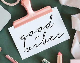 FREE Good Vibes Decal - DIY CHALLENGE