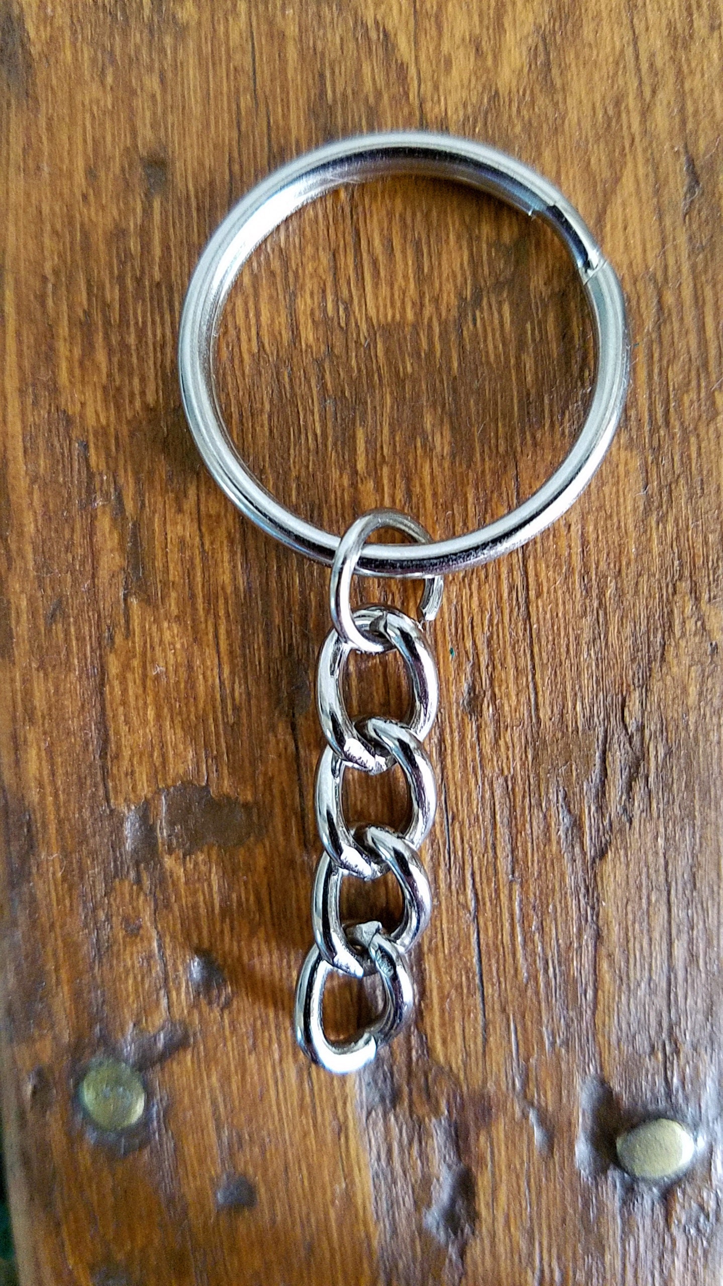 Key On Large Key Chain Key Chain - Large (24mm) - for Use With Any of the Coin Bezels. Color ...