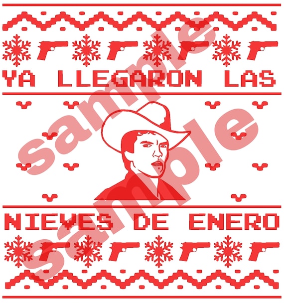 Chalino Sanchez Ugly Christmas Sweater 