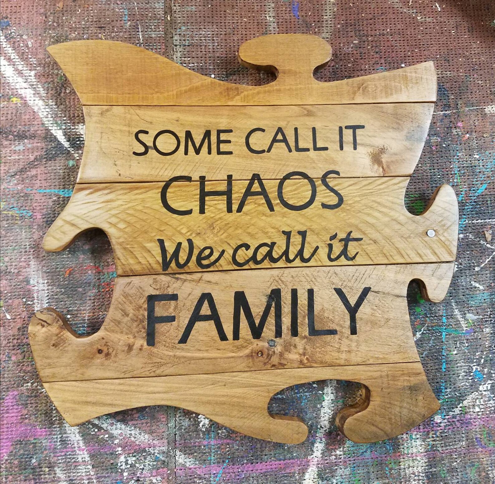 Autism Awareness Puzzle Piece Reclaimed Wood | Etsy