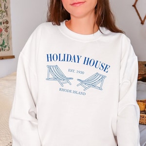 Holiday House Crewneck Sweatshirt, Rhode Island, Folklore Shirt, The Last Great American Dynasty