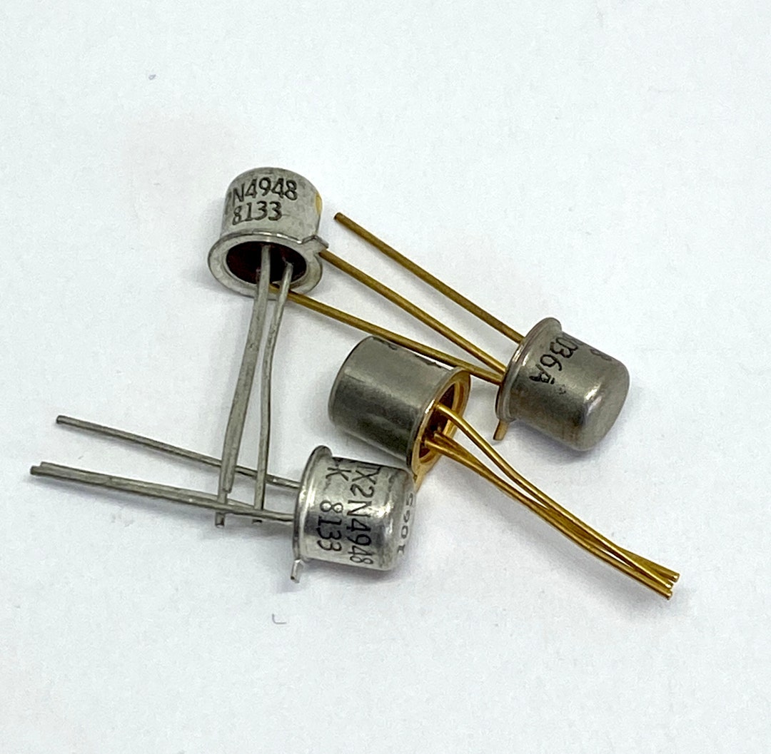 Lot of 4 Motorola 2N4948 Transistors NOS PNP Silicon 1980s Programmable ...