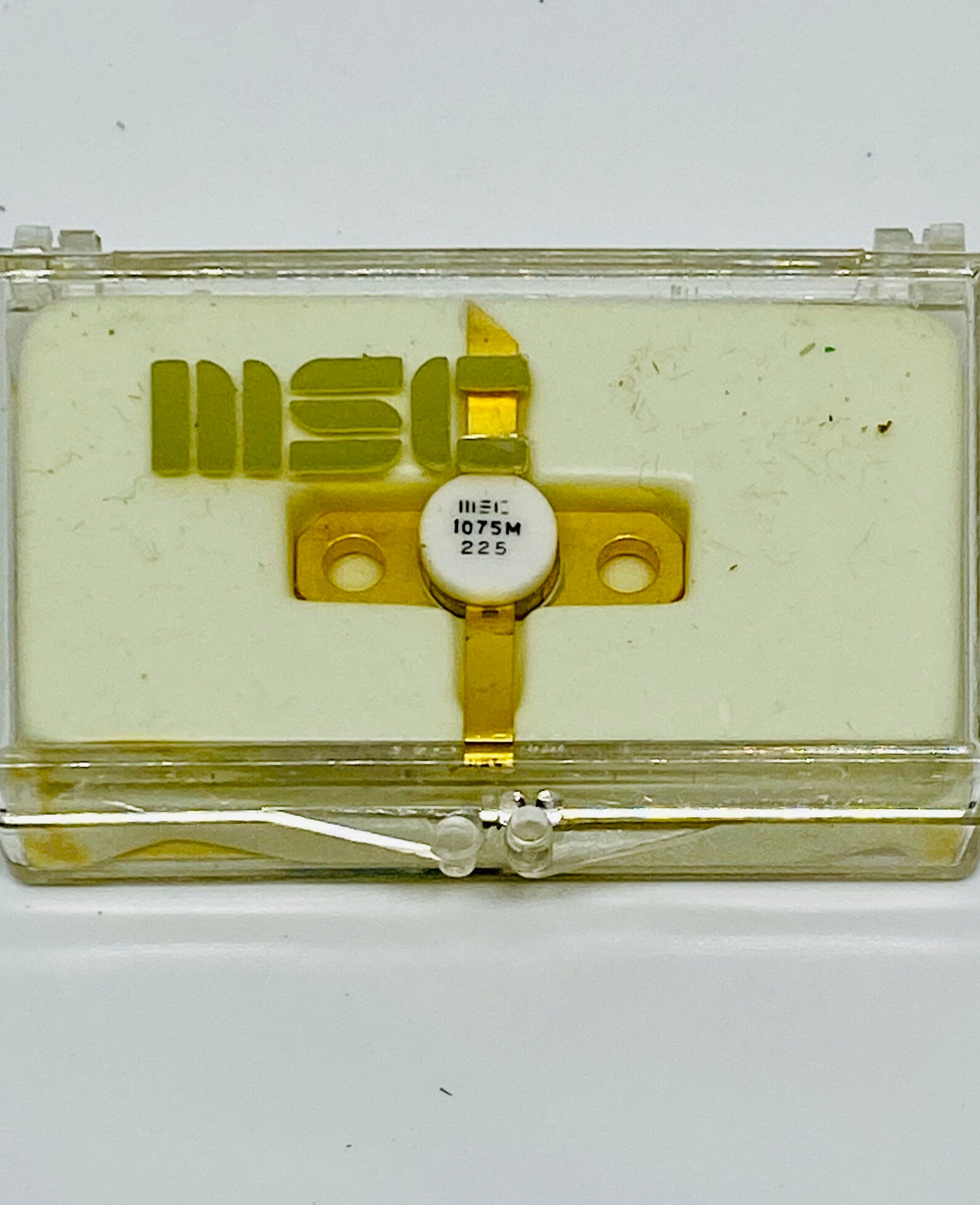 Microsemi 1075M Vintage RF Transistor New in Original Box New Old Stock