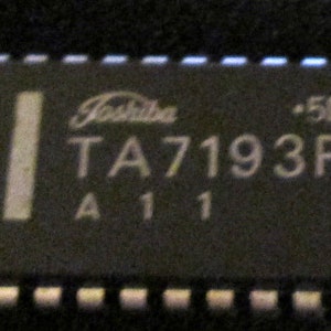 Toshiba TA7193P Integrated Circuit NOS DIP New Old Stock