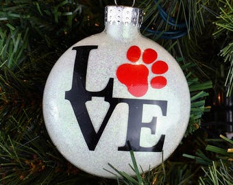 Love My Pet Ornament