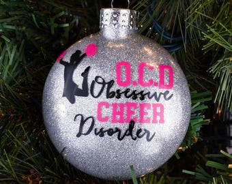 Obsessive Cheer Disorder Ornament