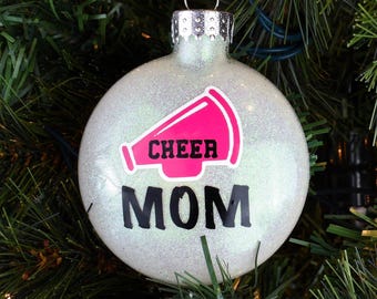 Cheer Mom or Dad Ornament