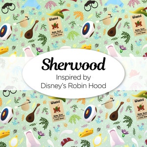 Sherwood ~ Robin Hood Inspired Scrapbook Paper