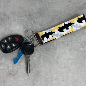 Superheroes Licensed Fabric Key Fob