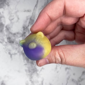 Cute Piggy Shaped Silicone Squishy - Squeeze and Play Toy for Relaxation and Fun