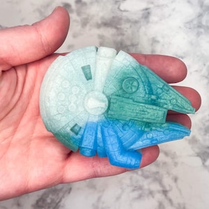 Soft and Squeezy Spaceship Silicone Squishy - Squeeze and Play Toy for Relaxation and Fun