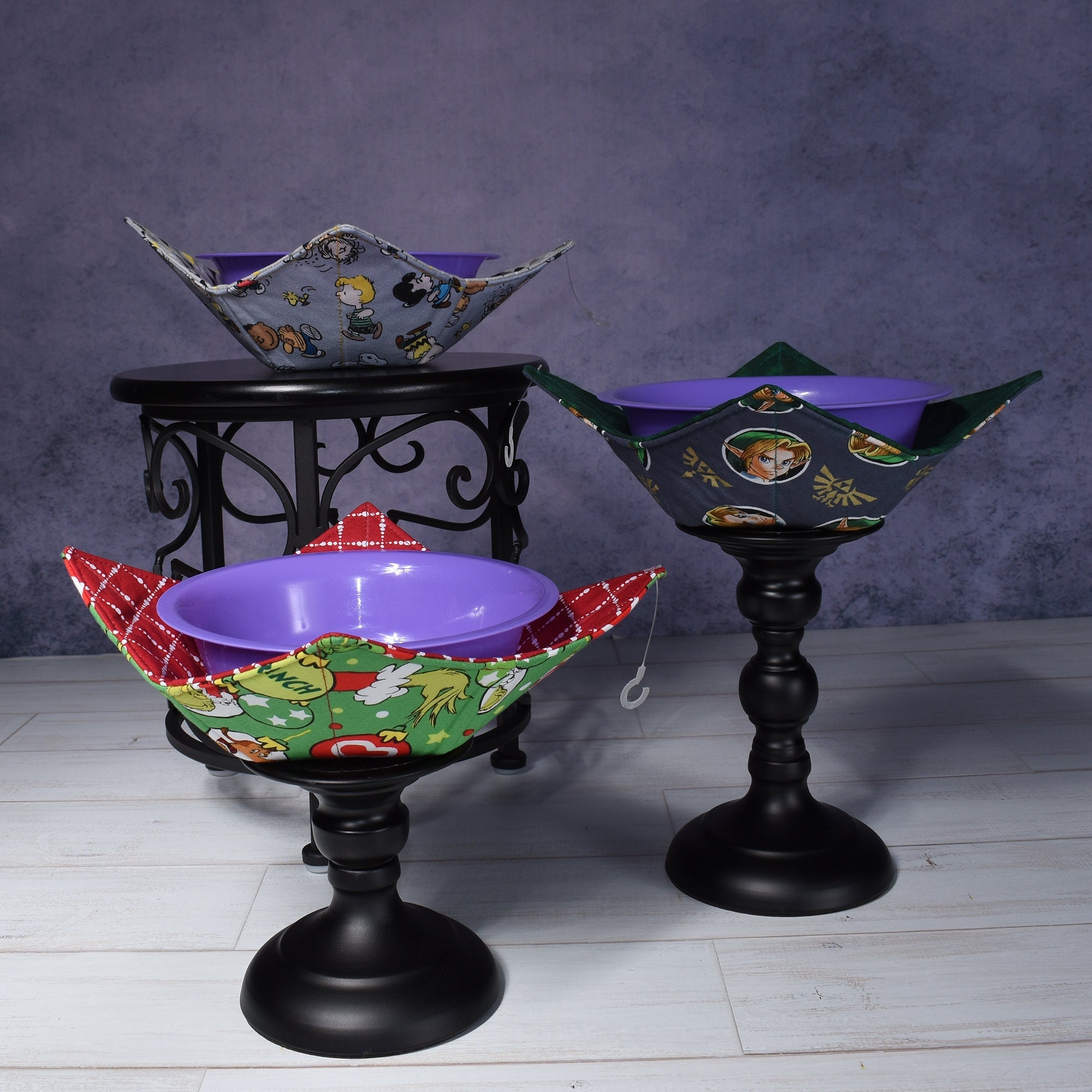 ◆ BODA Zelda footed bowl ボダ ガラスボウル 80s ◆ Monica Backström Zelda footed glass bowl, Boda Sweden 1970s-80s