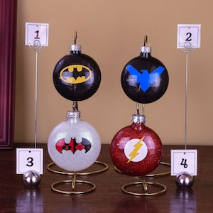 DC Comics Christmas Ornaments