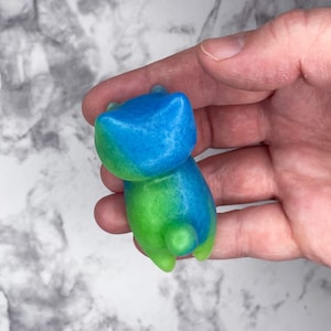 Soft and Squeezy Sleeping Cat Silicone Squishy - Squeeze and Play Toy for Relaxation and Fun