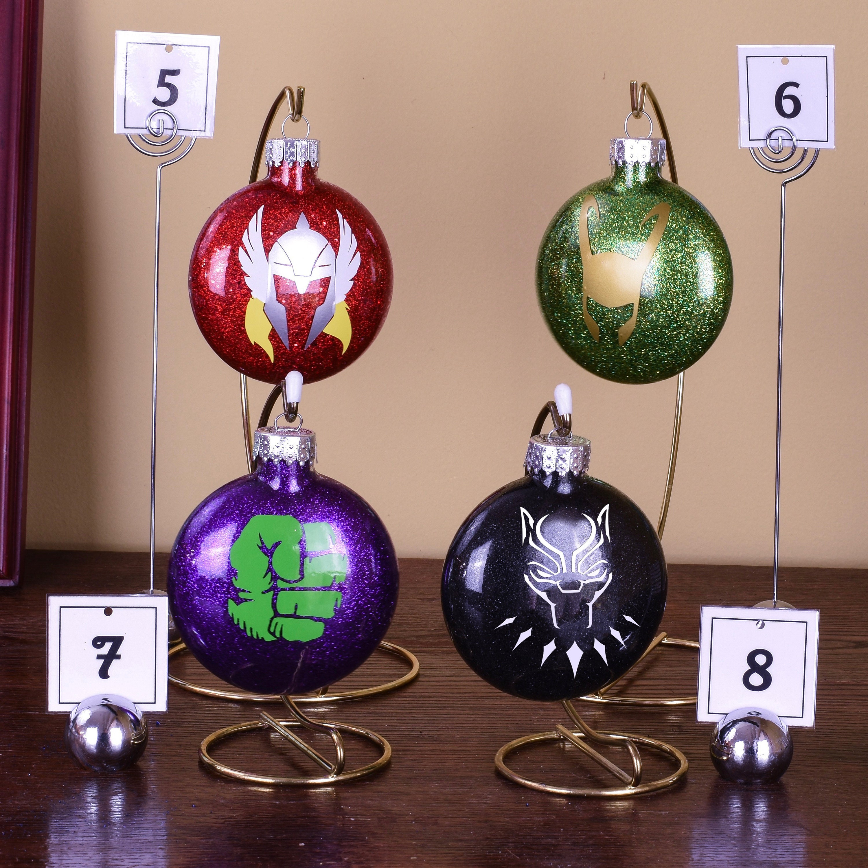 Adornos navideños de Marvel - Etsy México Adornos navideños de Marvel - Etsy México