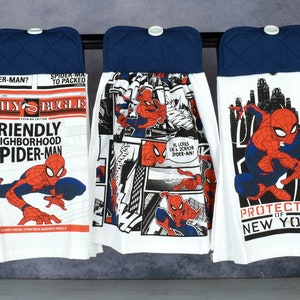 Spider-Man Hanging Kitchen Towel