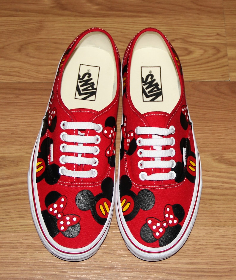 vans custom disney