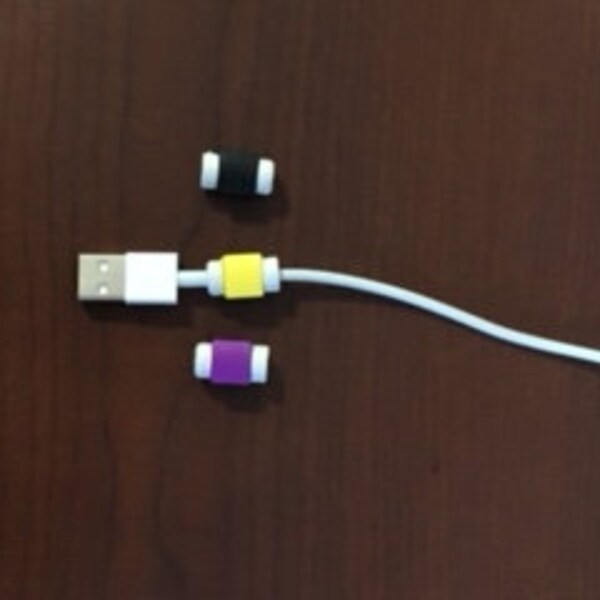25 for 6 DOLLARS * Random SALE *Cable Cord Protectors * Solid Colors * Cord Protector * Phone Charger