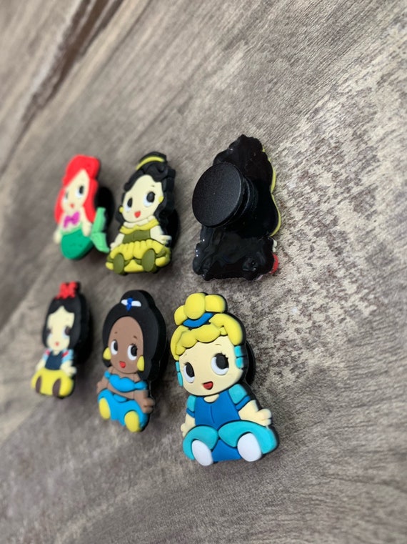 disney princess croc charms