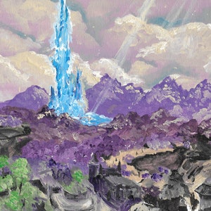 Crystarium Fan Art Poster FFXIV poster fan art fanart Final Fantasy 14 from Endwalker Fan art print Endwalker Shadowbringers FFXIV Lakeland