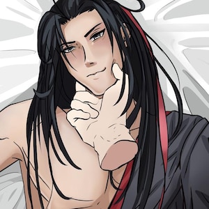 Wei Wuxian MDZS Fan Art Mo DAO Zu Shi | Wei Wuxian Lan Wangji art poster Founder of Diabolism Poster Art Fan art