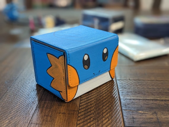 Custom Synthetic Leather Premium Magnetic Deck 80 Card Deckbox