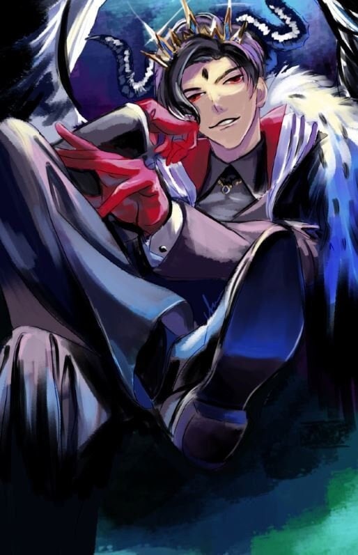 Lucifer From Obey Me! One Master to Rule Them All Otome Game