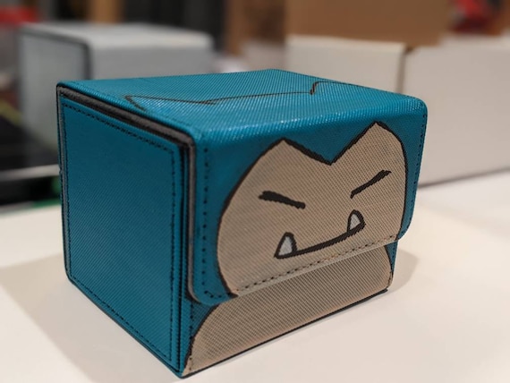 Custom Synthetic Leather Premium Magnetic Deck Box 80 Card Deckbox Snorlax Handpainted TCG Box Trading Card Game Box Pokemon Vanguard Magic - Etsy Finland Custom Synthetic Leather Premium Magnetic Deck Box 80 Card Deckbox Snorlax Handpainted TCG Box Trading Card Game Box Pokemon Vanguard Magic - Etsy Finland