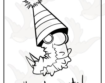 Leuke kleurplaat, volwassen kleurplaat, afdrukbare kleurplaten Pokemon kleurplaten Wurmple kleurplaat