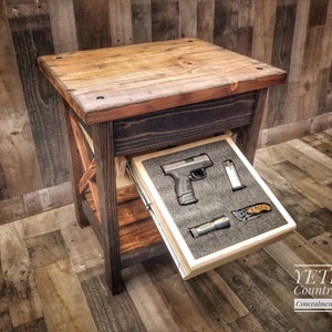 Concealment nightstand cheap