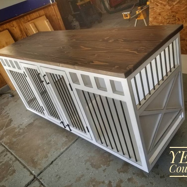 Dog Kennel Furniture Etsy