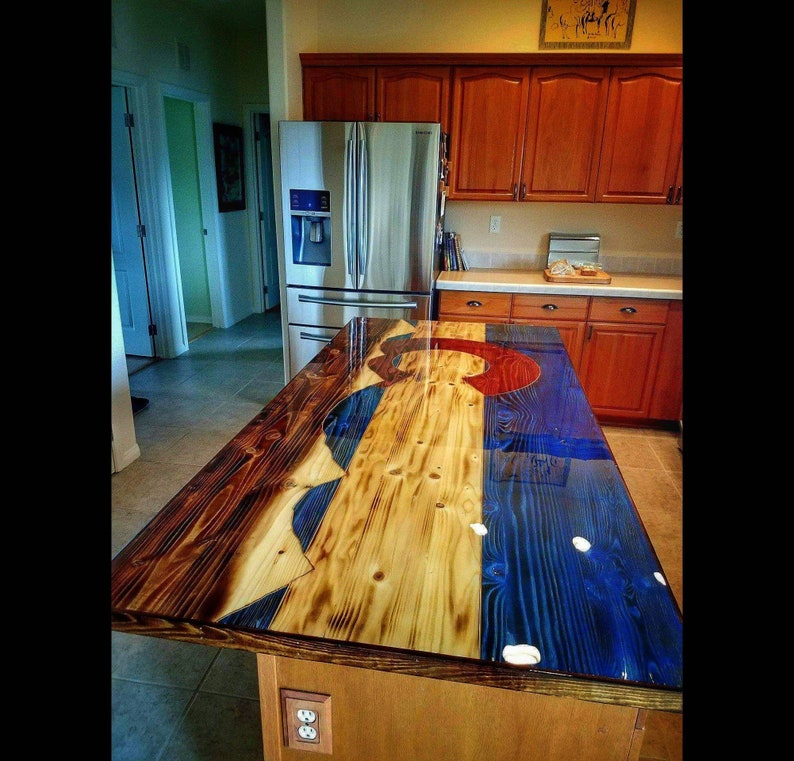 Custom Sized Bar Tops And Counter Tops Etsy