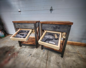 Frontier Concealment Nightstand/End Table