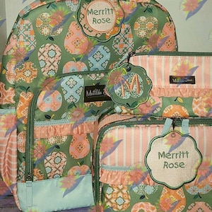 Made to Match Back to School Cece Backpack Tag