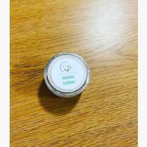 All-Natural Organic Deodorant -  Homemade