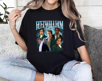 Fitzwilliam Darcy Png, Fitzwilliam Darcy Tees, Vintage Fitzwilliam Darcy T-shirt, Pride and Prejudice, Gift for fan